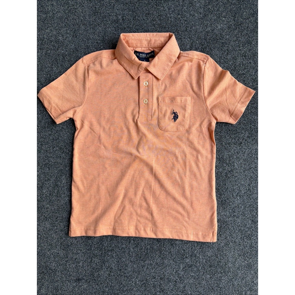 Polo Ralph Lauren Orange Kids Sz S 6/7 Y Polo NEW WITH TAGS